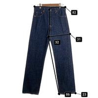 90's LEVI'S リーバイス 701XX BIG E 復刻 バックルバック テーパードデニムパンツ インディゴ 紙パッチ 日本製 91年 Size 34×34 福生店