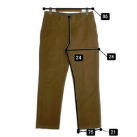 Polo by Ralph Lauren ポロラルフローレン ピーチスキン トラウザーパンツ ブラウン コットン Size 32/32 福生店