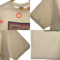 90's PJ McCRACKEN SUNFLOWERS プリントTシャツ ホワイト Size XL 福生店