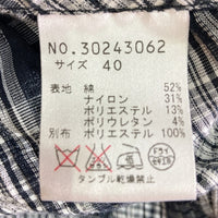 MOYURU 萌 モユル ショート丈ブルゾン ブラック size40 瑞穂店