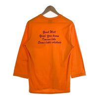 Bounty Hunter バウンティハンター Raglan Sleeve Pocket T ラグランスリーブ ポケットTシャツ 七分袖 オレンジ Size M 福生店