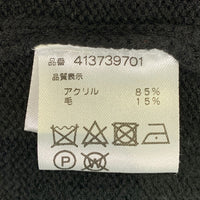 McGREGOR マクレガー 1921 アクリル ウールニットセーター ブラック Size L 福生店