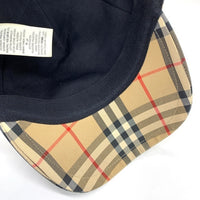 BURBERRY LONDON バーバリーロンドン 23SS ヘビーコットンノバチェック ベースボールキャップ 帽子 ベージュ 8026929 Size M 福生店