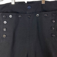 US NAVY アメリカ海軍 87年会計 セーラーパンツ ブラック size33 瑞穂店