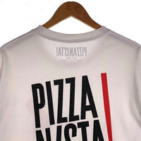 PIZZANISTA! ピザ二スタ 半袖 Tシャツ ホワイト Size L 福生店