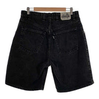 90's Levi's silver tab リーバイス シルバータブ LOOSE ルーズ ブラックデニムショートパンツ USA製 Size 34 福生店