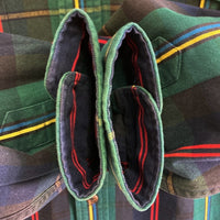 POLO COUNTRY RALPH LAUREN ポロカントリー ラルフローレン 両ポケット タータンチェック 長袖シャツ グリーン sizeL 瑞穂店