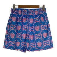 BRAVEST STUDIOS GG Shorts メッシュ ショーツ ハーフ パンツ ブルー ピンク Size L 福生店