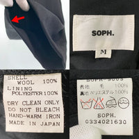 SOPH. ソフ テーパード カーゴパンツ ブラック SOPH-9003 Size M 福生店