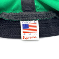 SUPREME シュプリーム KAWS カウズ 21SS Chalk Logo 5-Panel Cap チョークロゴ 5パネルキャップ スナップバックキャップ グリーン USA製 福生店