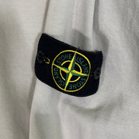 STONE ISLAND ストーンアイランド HEAVY COTTON JERSEY SWEAT SHIRT ヘビーコットンジャージー スウェットシャツ ロングスリーブTシャツ セメント 811563750 Size M 福生店