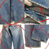 70's Levi's リーバイス 505 ボタン裏5 42TALON ジップ デニムパンツ 505-0217 ライトブルー USA製 Size W33 L33 福生店