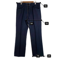 90's Levi's リーバイス STA-PREST スタプレスト フレアパンツ ネイビー 10517-6117 USA製 Size W38 L30 福生店