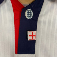 Umbro アンブロ イングランド代表 ベッカム 7 サッカージャージ 長袖 ホワイト フランスW杯 Size L 福生店