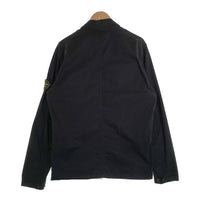 STONE ISLAND ストーンアイランド Overshirt オーバーシャツ ジップアップシャツジャケット ブラック 791511010 Size L 福生店