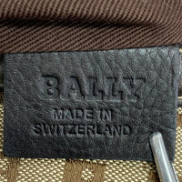 BALLY バリー モノグラム Bロゴ レザー キャンバス ショルダーバッグ 肩掛け ベージュ 瑞穂店