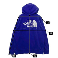 THE NORTH FACE ノースフェイス ロゴプリント パーカー 721556 パープル sizeXL 瑞穂店
