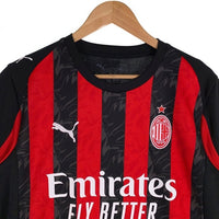PUMA プーマ AC Milan Stadium Jersey ACミラン 2025-6 オーセンティック 半袖 ジャージ レッド ブラック 779962-01 Size US M 福生店