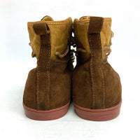 TRUE RELIGION トゥルーレリジョン 1123 スウェード ハイカットスニーカー ブラウン sizeUS8 瑞穂店