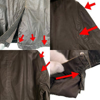 ADOLFO DOMINGUEZ アドルフォドミンゲス コットン フィールドジャケット ブラウン Size 56 福生店