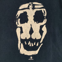90-00's SKULL SKATES スカルスケーツ レディースカル プリントTシャツ ブラック ダリ FRUIT2枚タグ メキシコ製 Size XL 福生店
