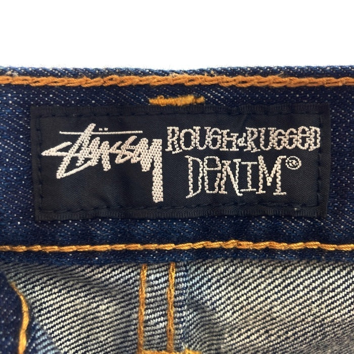 STUSSY ステューシー 00's ROUGH&RUGGED DENIM ポケット刺繍ロゴ