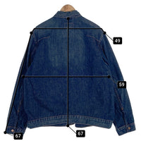 00's Levi's リーバイス 70511-0474 デニムジャケット インディゴ ユーロ Size XL 福生店