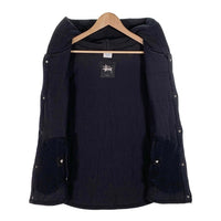 STUSSY ステューシー Champion チャンピオン リバースウィーブ スウェット ベスト ブラック スナップボタン C8-C603 Size L 福生店