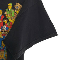 00's The Simpsons シンプソンズ プリントTシャツ ブラック DELTA 2007 Size L 福生店