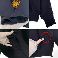 Champion チャンピオン SNOOPY スヌーピープリント リバースウィーブ クルーネックスウェットトレーナー ネイビー C5-A008 Size L 福生店