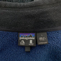 patagonia パタゴニア レギュレーター R2 フリースジャケット ネイビー ブラック USA製 25130 FA00 リペアあり Size L 福生店