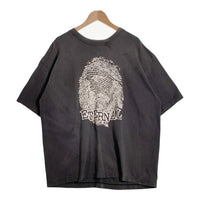 SAINT Mxxxxxxセントマイケル 24AW SS TEE CHOSEN ヴィンテージ加工 プリントTシャツ フェードブラック SM-YS1-0000-004 Size XL 福生店