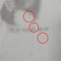 90`s Human-i-Tees アメリカ製 ゴリラ 企業 哲学 半袖 Tシャツ ホワイト Size L 福生店