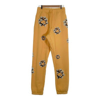 DENIM TEARS デニムティアーズ 24AW CPFM カクタスプラントフリーマーケット Wreath Sweatpants リース プリント スウェットパンツ イエロー Size M 福生店