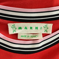 MARNI マルニ Dance Bunny Long Sleeve Tee ダンスバニー ロングスリーブTシャツ レッド HUMU0039L0 S22763 Size 46 福生店