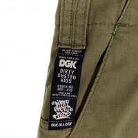 DGK ディージーケー カーゴパンツ オリーブ Size 34 福生店