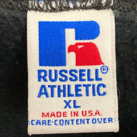 RUSSEL ATHLETIC ラッセルアスレチック USA製 プルオーバーパーカー ブラック sizeXL 瑞穂店