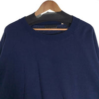 80's MAN SIZED ドイツ製 ラグランスリーブ クルーネックスウェットトレーナー サイドポケット ネイビー Size 4X 福生店