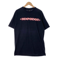 90's~ INDEPENDENT インデペンデント プリントTシャツ ブラック NHS Size L 福生店