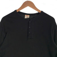 GLAD HAND グラッドハンド ヘンリーネック サーマル ロンT ブラック Size XL 福生店