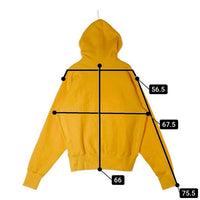 CAMBER キャンバー 裏起毛 プルオーバーパーカー イエロー sizeM 瑞穂店