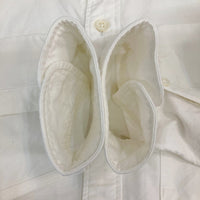 Pherrow's フェローズ ワンポイント刺繍 オックスフォード B.D 長袖シャツ ホワイト size15 MEDIUM 瑞穂店