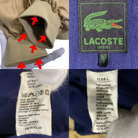 LACOSTE ラコステ ジップアップ リブブルゾン ジャケット Size 60/8 福生店