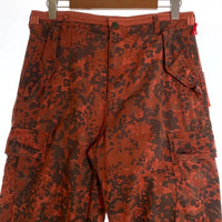 DIESEL ディーゼル P-ATLAN-PAT カーゴパンツ ストレート 迷彩 レッド カモ A03682 Size 32 福生店