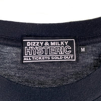 HYSTERIC GLAMOUR ヒステリックグラマー ロゴプリント Tシャツ ブラック 02213CT16 Size M 福生店