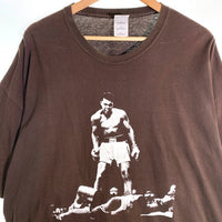 00's モハメドアリ The Greatest プリントTシャツ ダークブラウン GILDAN Size 3XL 福生店