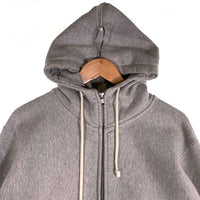 Champion チャンピオン REVERSE WEAVE リバースウィーブ (GORE) WINDSTOPPER ゴア ウィンドストッパー ジップアップ フーディー パーカー グレー GORE-TEX ゴアテックス Size L 福生店