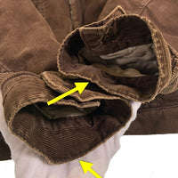 90's LEVI'S リーバイス 71500 コーデュロイ ボア ジャケット ブラウン 71500-6929 Size XL 福生店