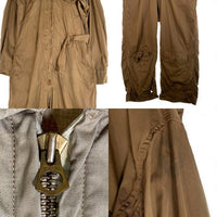 40's USAAF アメリカ陸軍航空隊 サマーフライトスーツ E.B.MYERS COMPANY製 ベージュ AN6550 Size M-40 福生店
