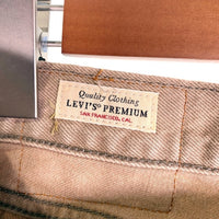 LEVI'S PREMIUM リーバイス 468 Loose ルーズフィット デニムショーツ ショートパンツ ブラウン A8461-0001 Size 36 福生店